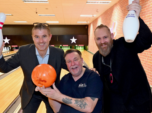Spinal Injuries Association bowled over by Higgs LLP event